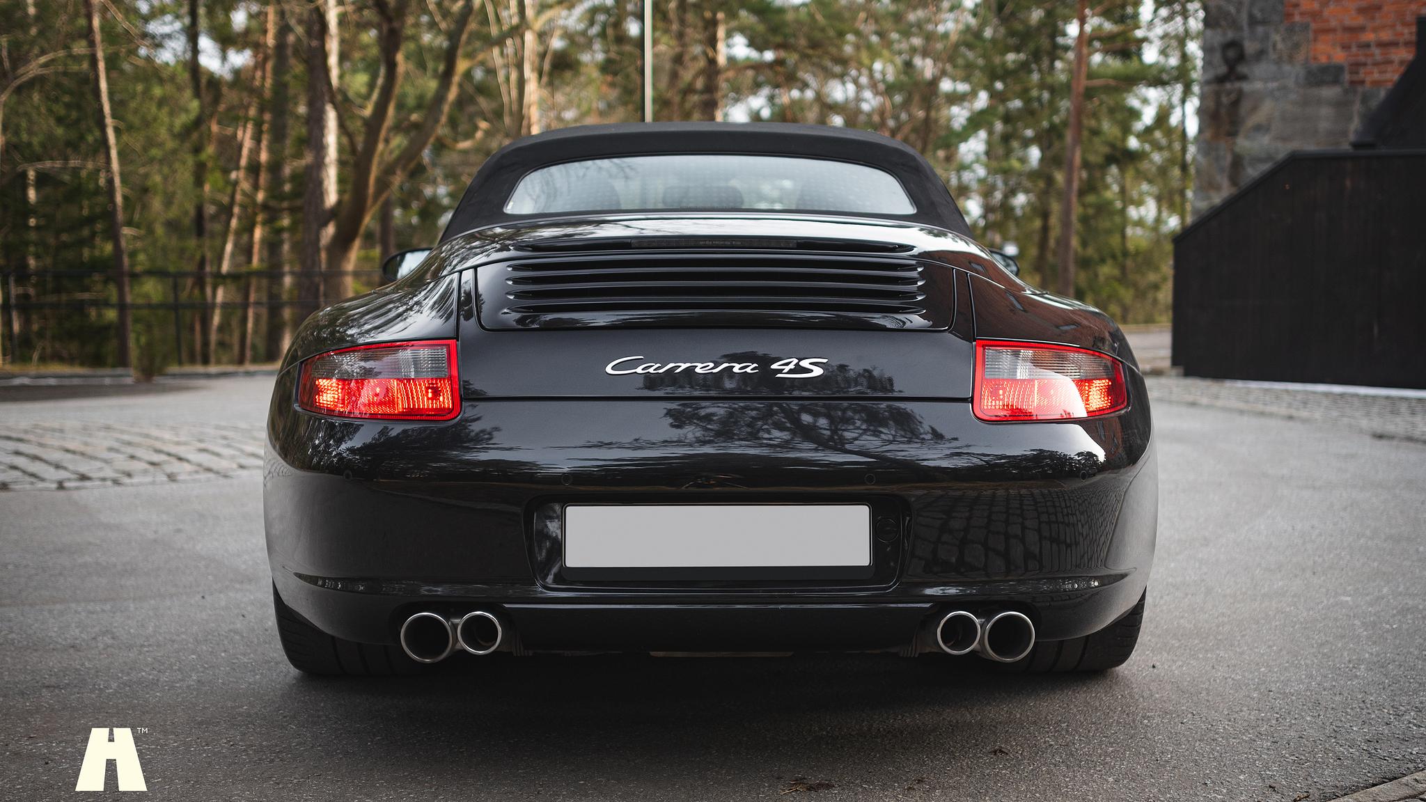 Exteriörbild på 2008 Porsche 997 4S Cabriolet 