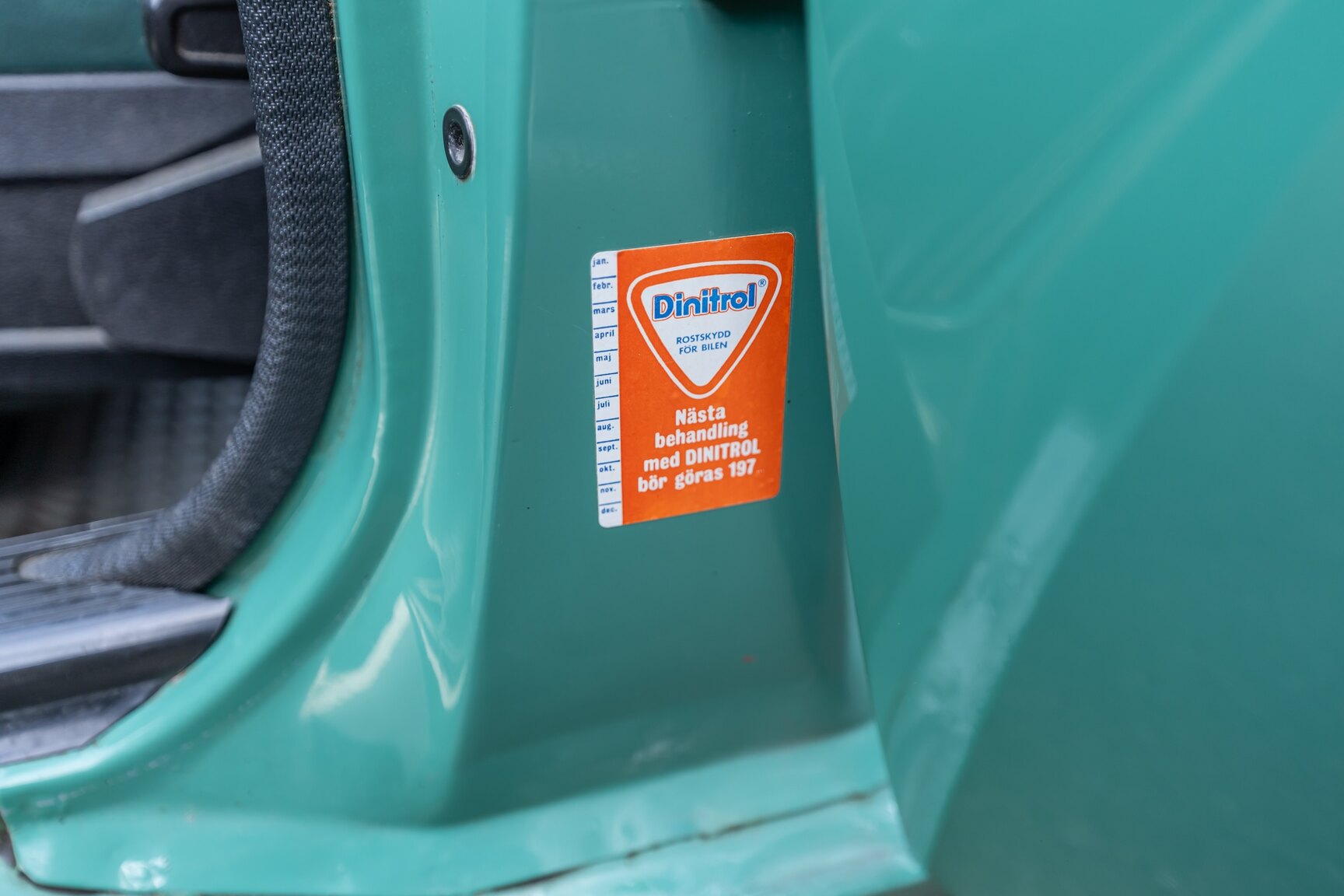 Innenraumfoto von 1973 Volvo 144