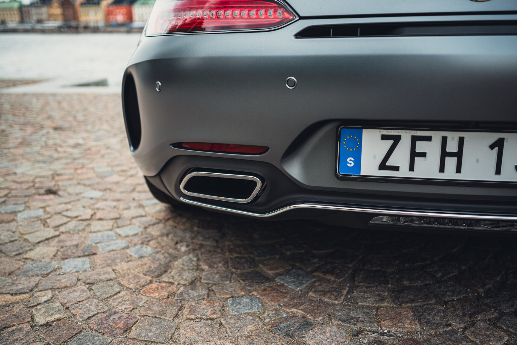 Exterior image of 2018 Mercedes-Benz AMG GT C