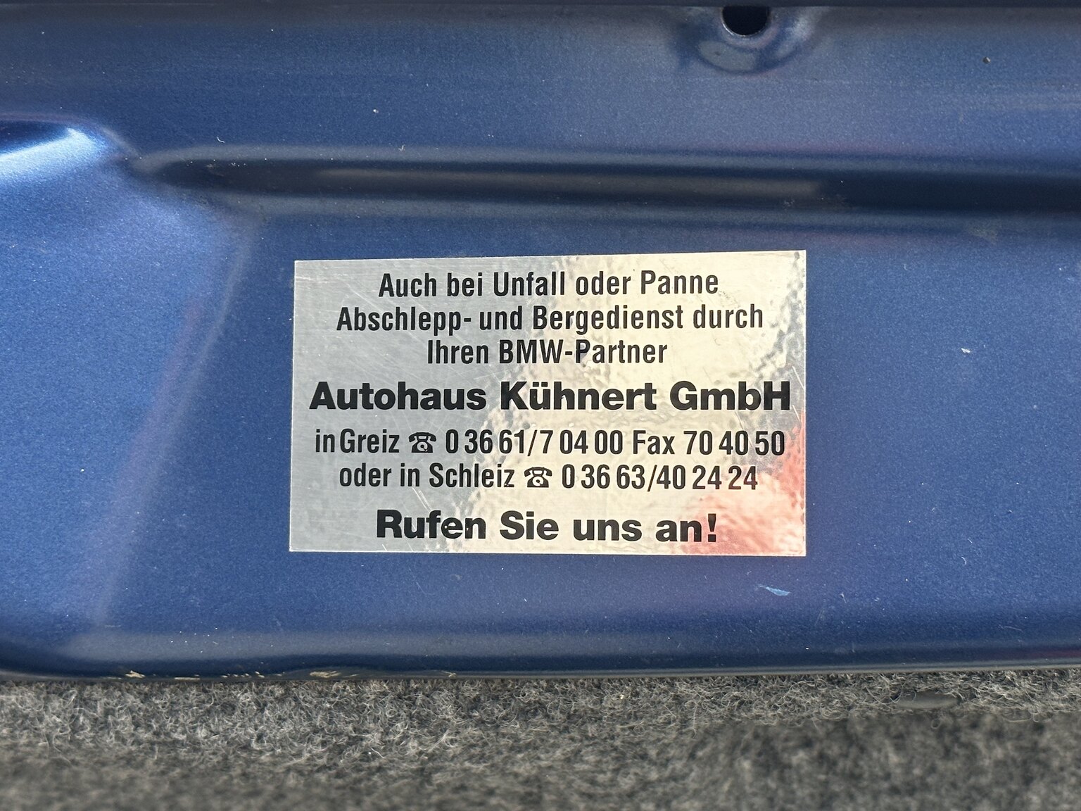 Interiörbild 1996 BMW 328i Coupé E36 M-Sport