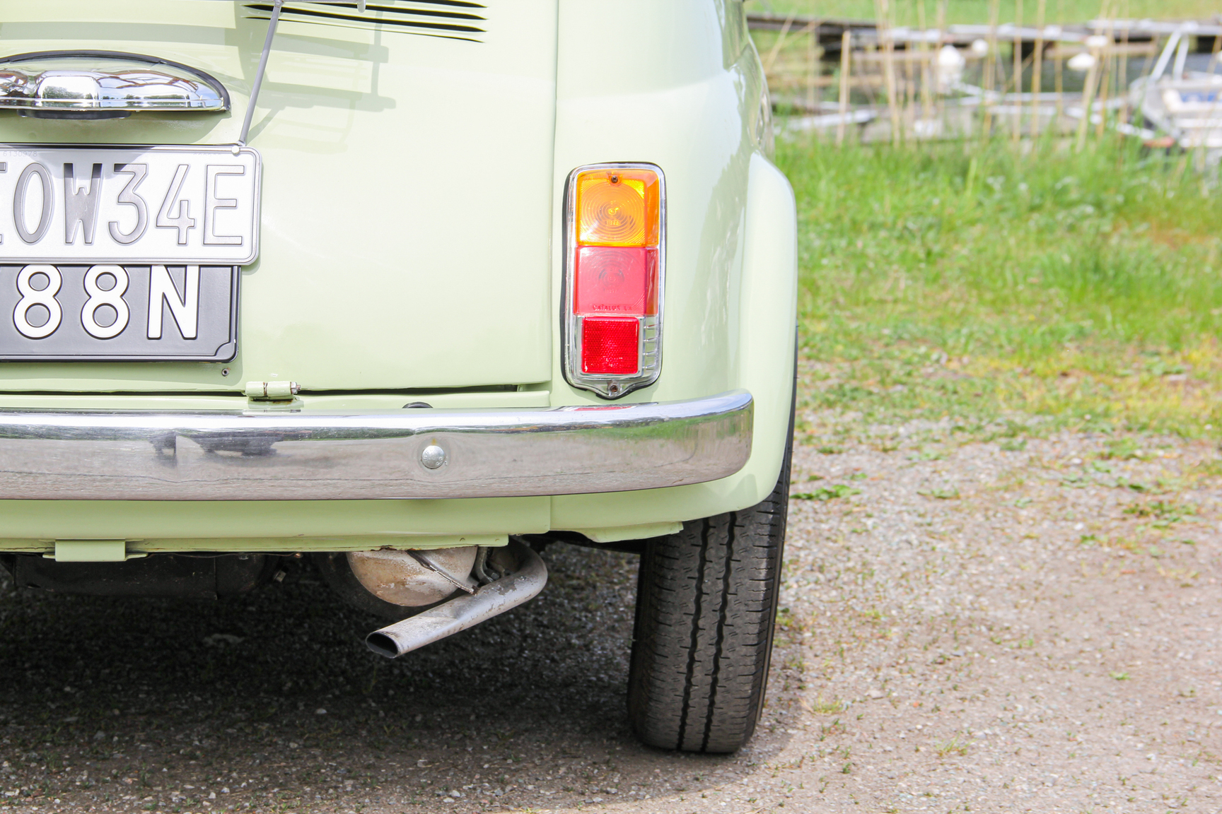 Aussenfoto 1970 Fiat 500 Lusso