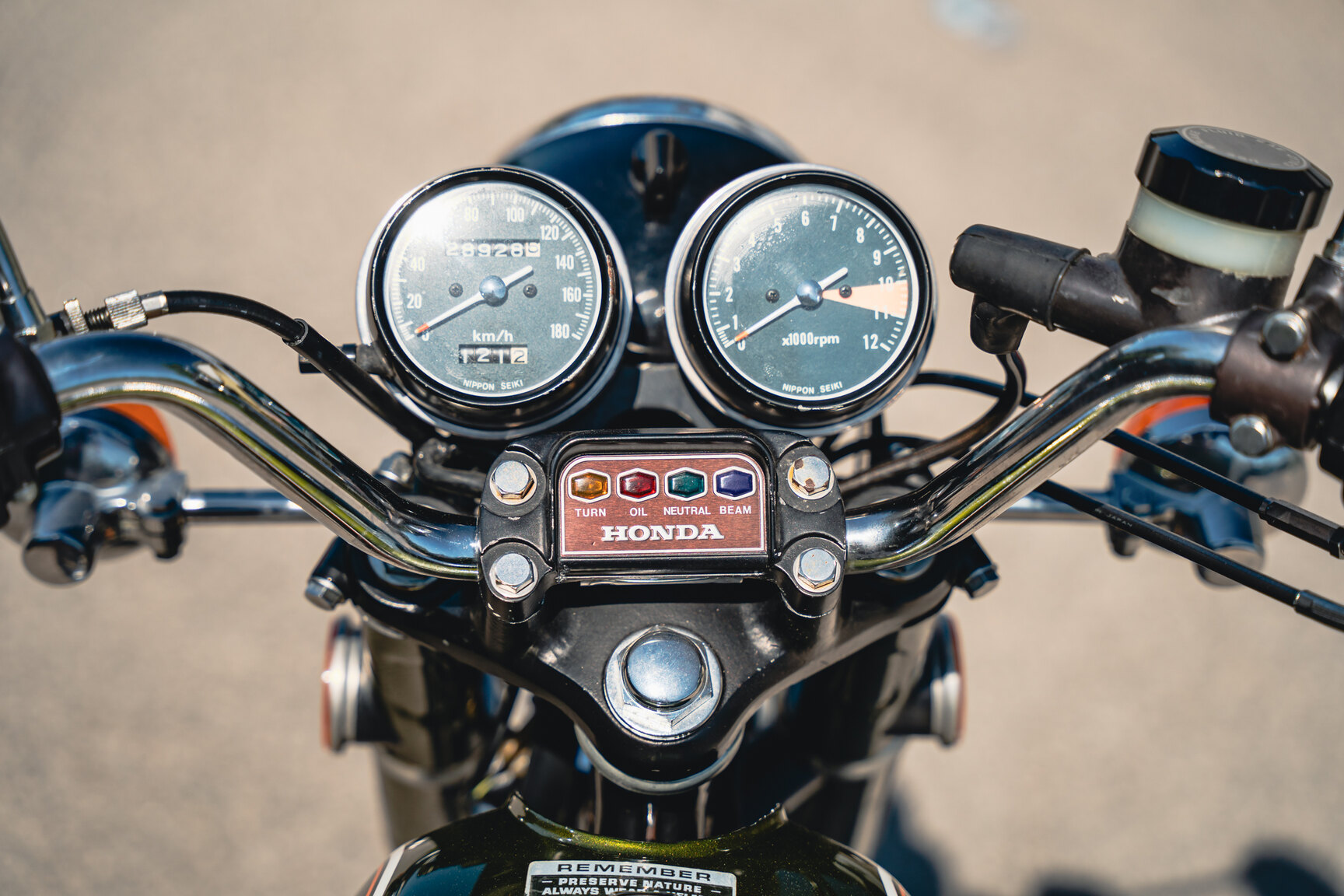 Exteriörbild på 1973 Honda CB 350 Four