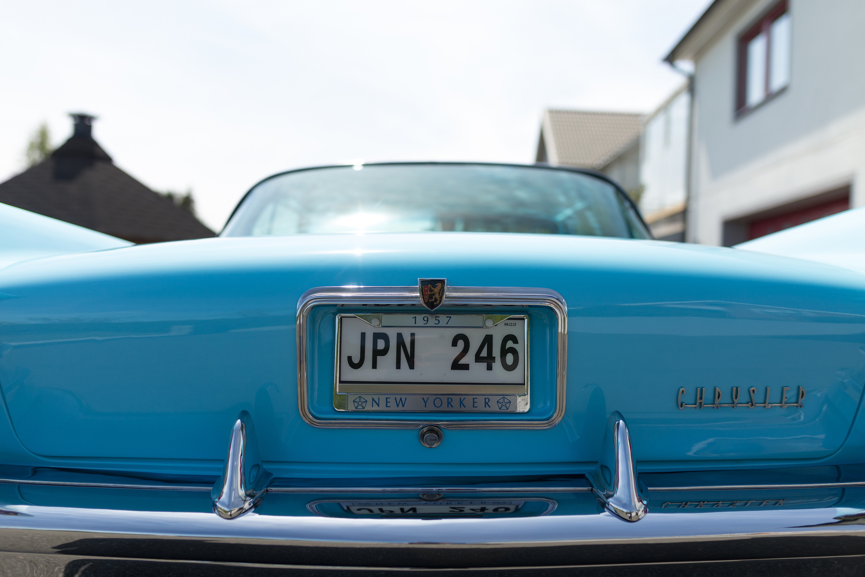 Exteriörbild på 1957 Chrysler New Yorker
