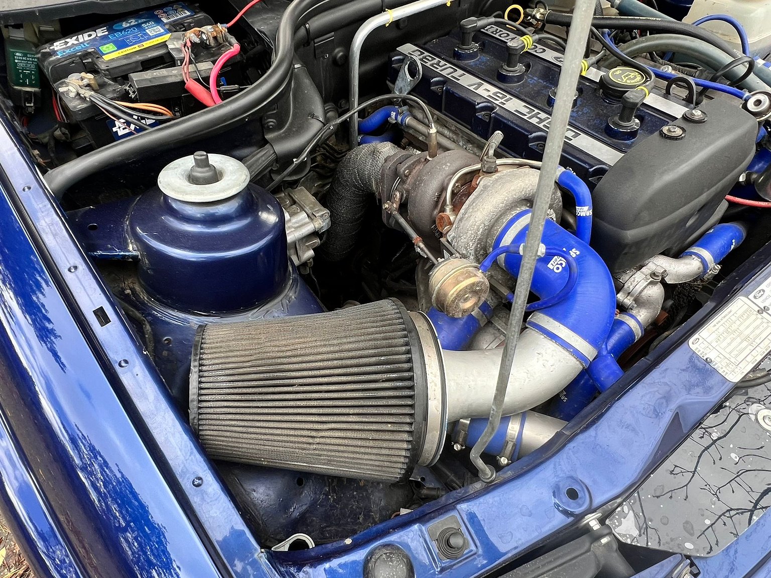 1993 Ford Escort RS Cosworth "Big Turbo", Mekanik