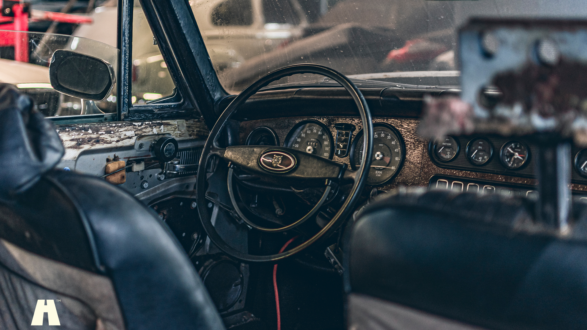 Interiörbild 1972 Jaguar XJ6 Project