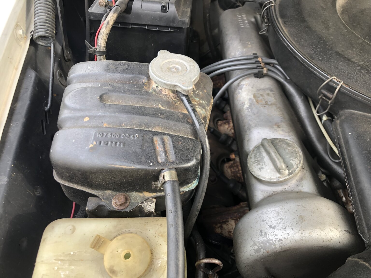 Image of 1972 Mercedes-Benz 350 SL mechanics