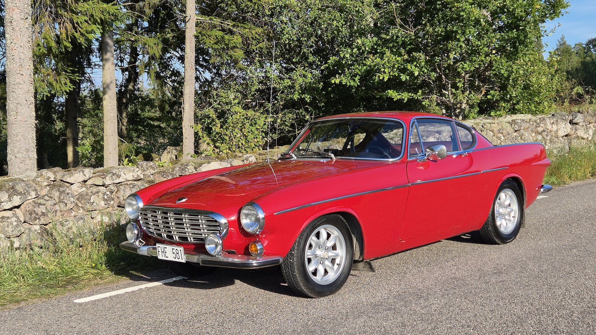 Exteriörbild på 1968 Volvo P1800S