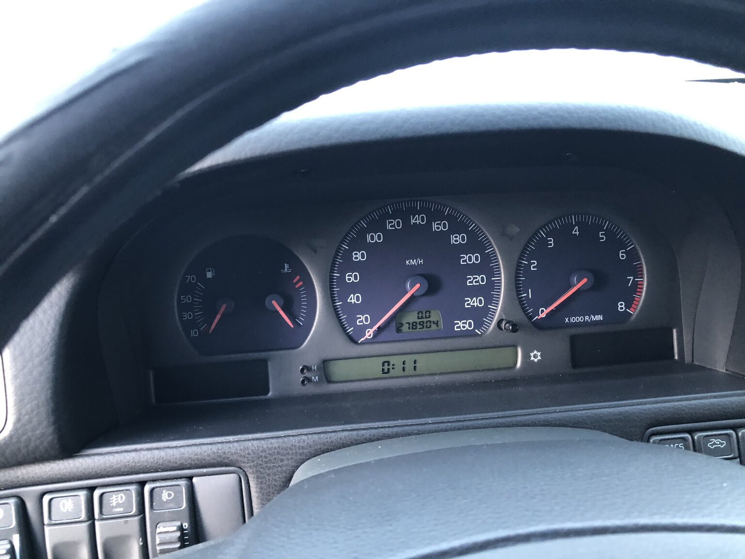 Interiörbild 1998 Volvo V70 R AWD