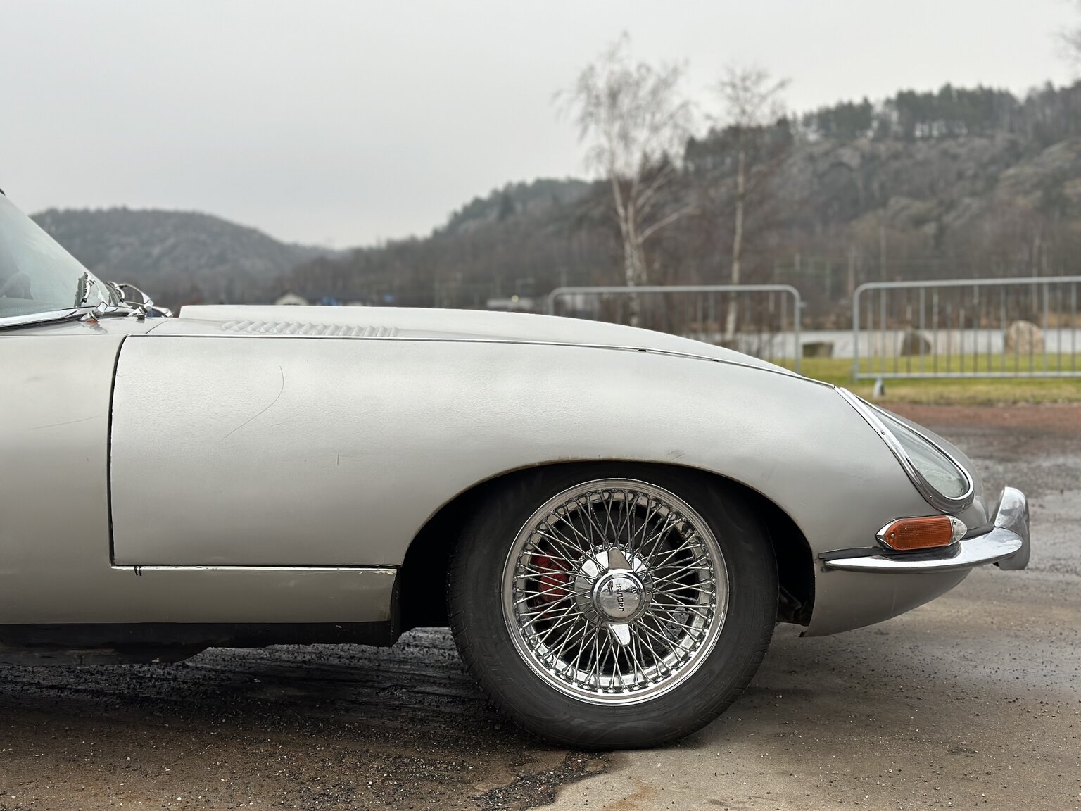Exteriörbild på 1962 Jaguar E-Type 3.8 Series I