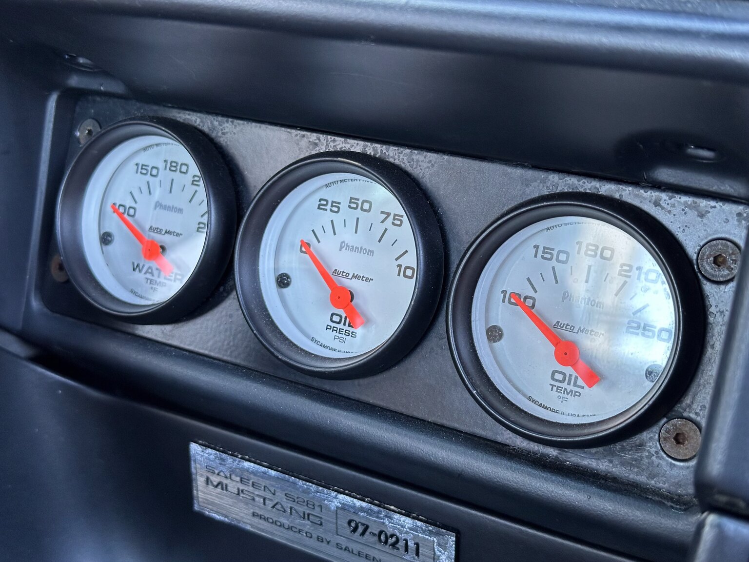 Interior image of 1997 Ford Mustang Saleen S-281 Cobra