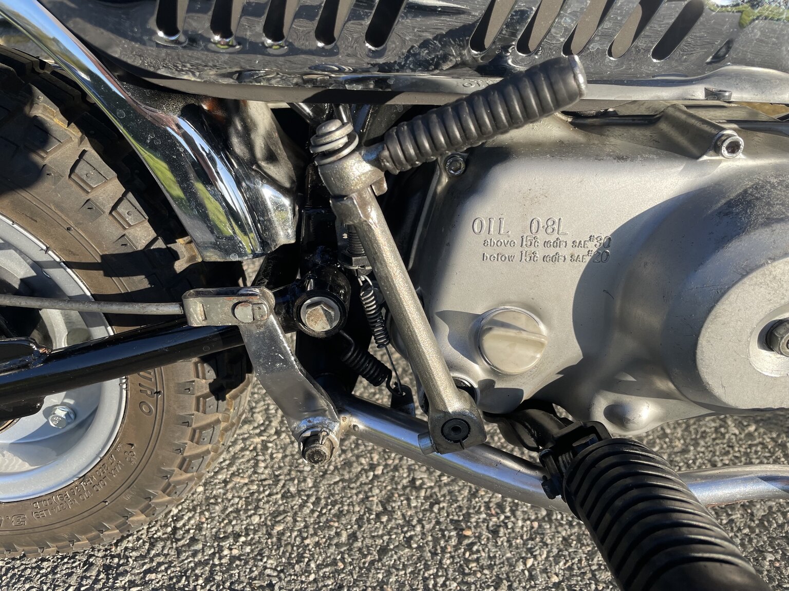 Image of 1976 Honda Powersports Z50A mechanics