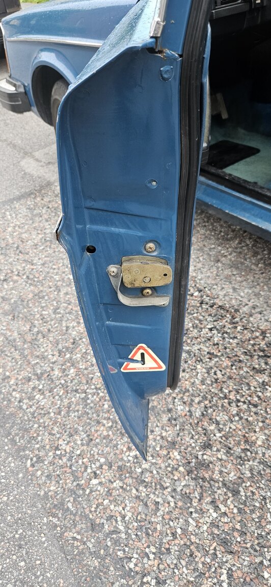 Interiörbild 1977 Volvo 242