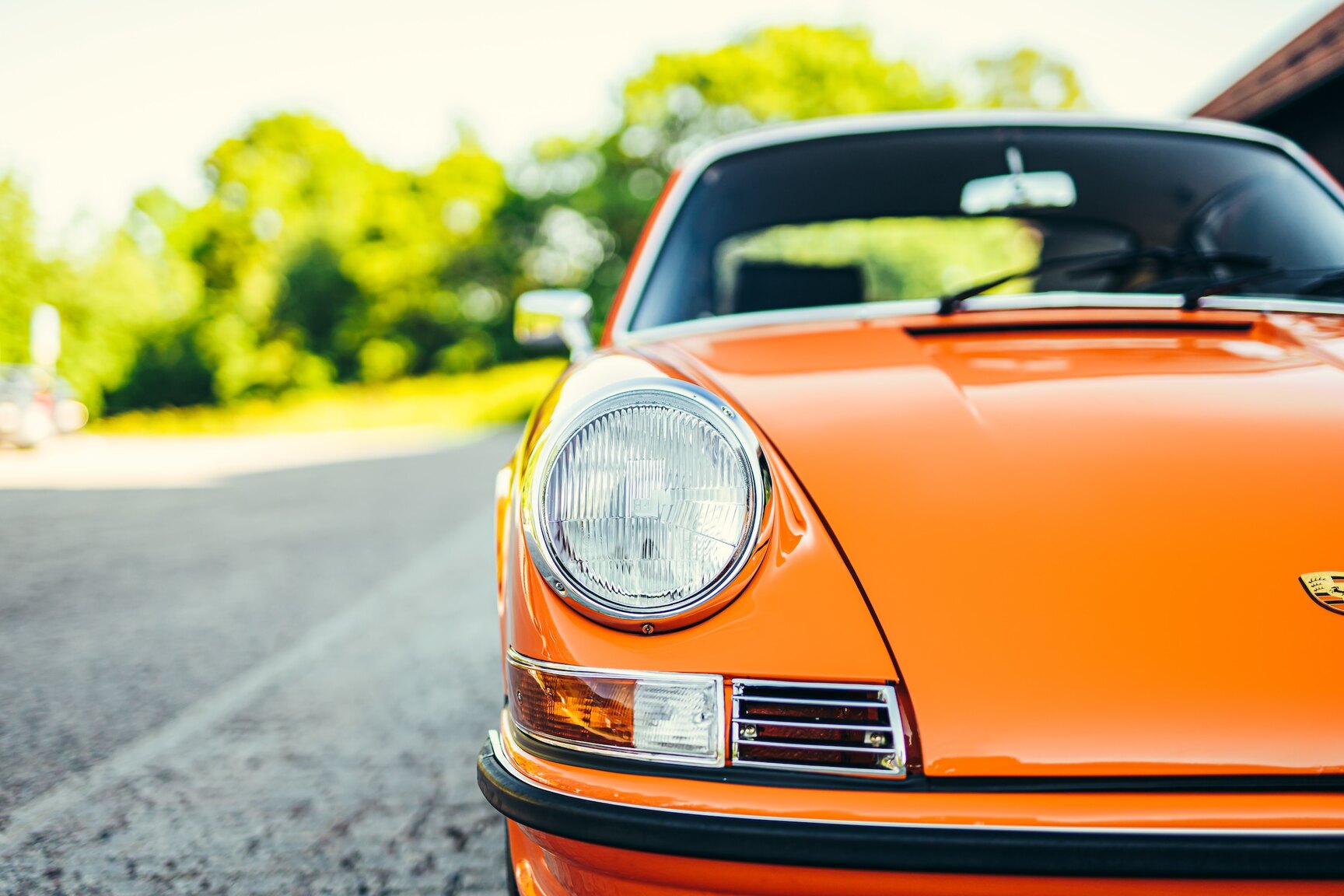 Exteriörbild på 1972 Porsche 911E