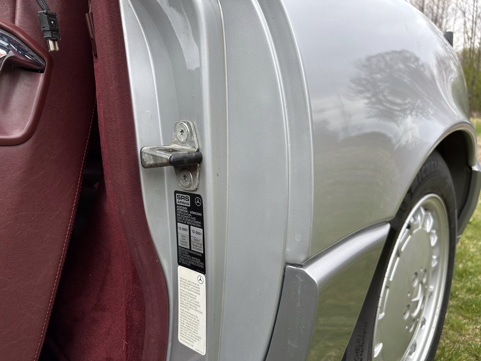 Interiörbild 1992 Mercedes-Benz SL 500