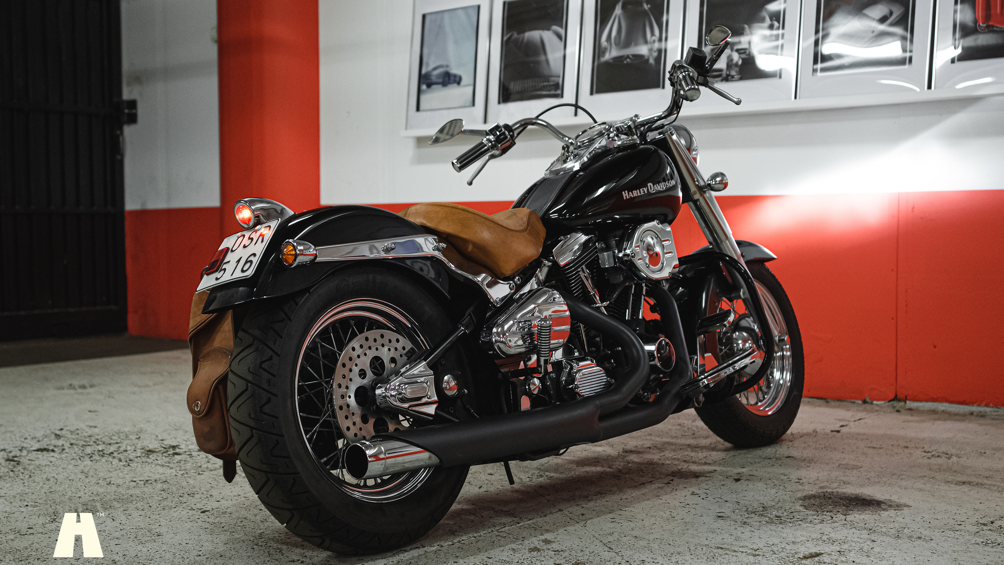 Aussenfoto 1990 Harley Davidson Heritage Softail Classic Custom