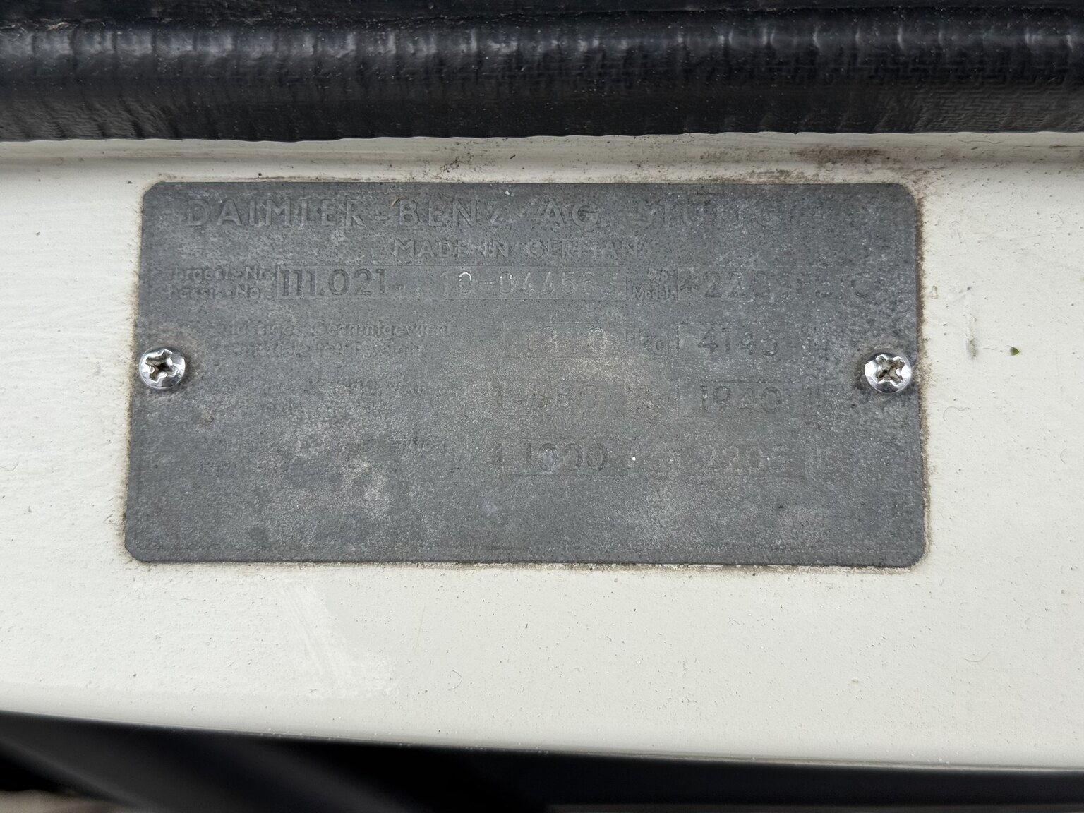 1963 Mercedes-Benz 220 SE, Mekanik