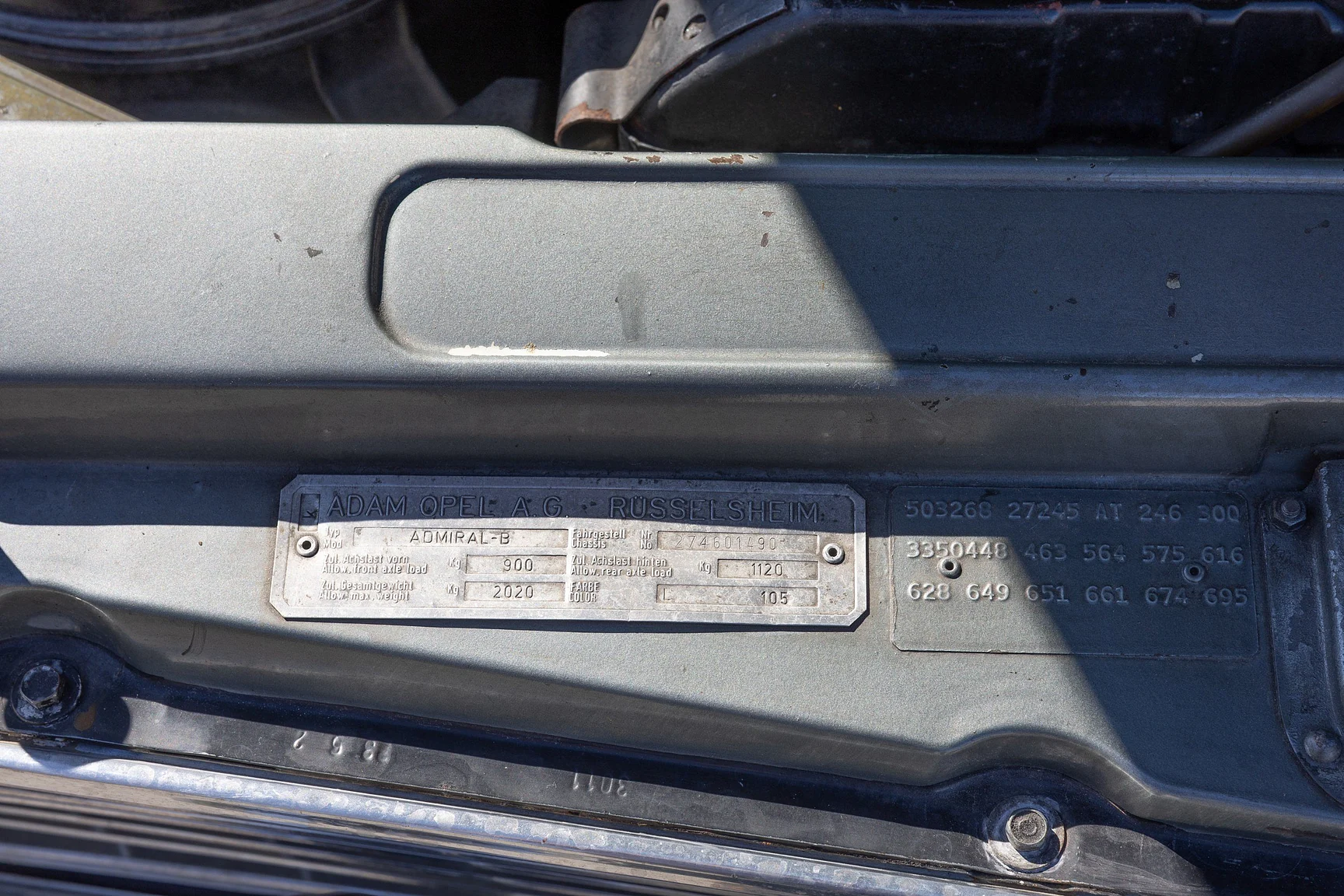 Image of 1970 Opel Admiral Admiral mechanics (15)