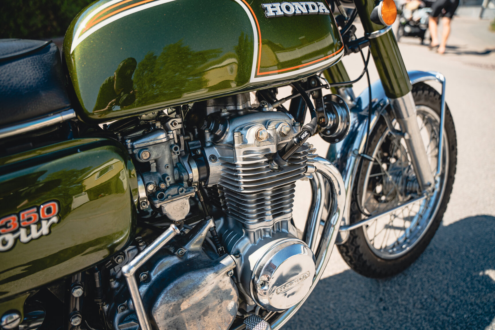 1973 Honda CB 350 Four, Mekanik