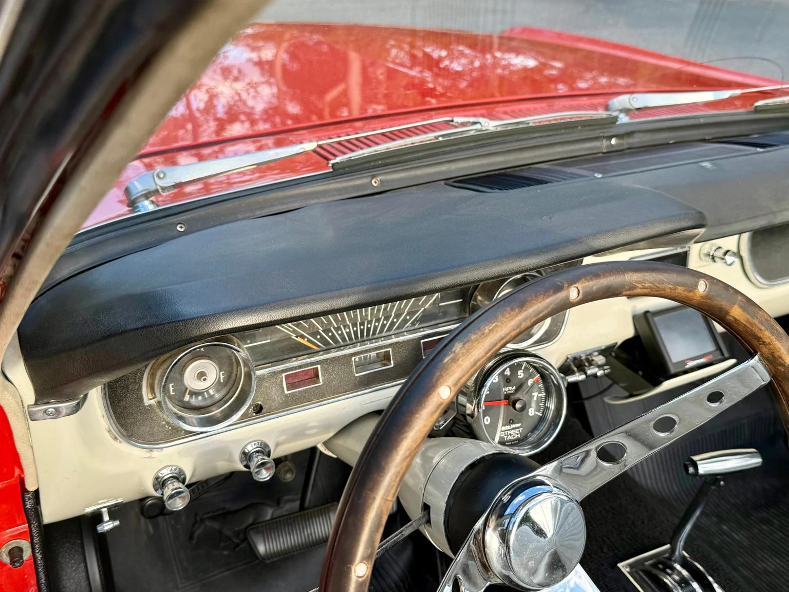 Interiörbild 1965 Ford Mustang Cabriolet (10)