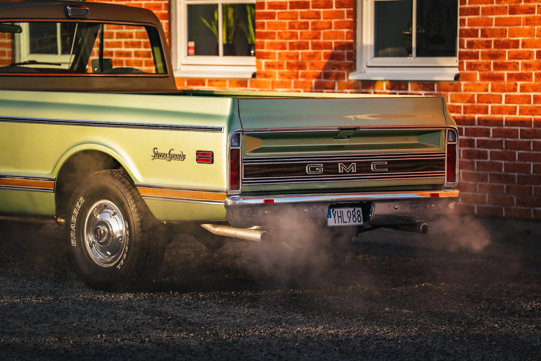 Aussenfoto 1970 GMC 1500 Custom Sierra Grande – NO RESERVE (84)