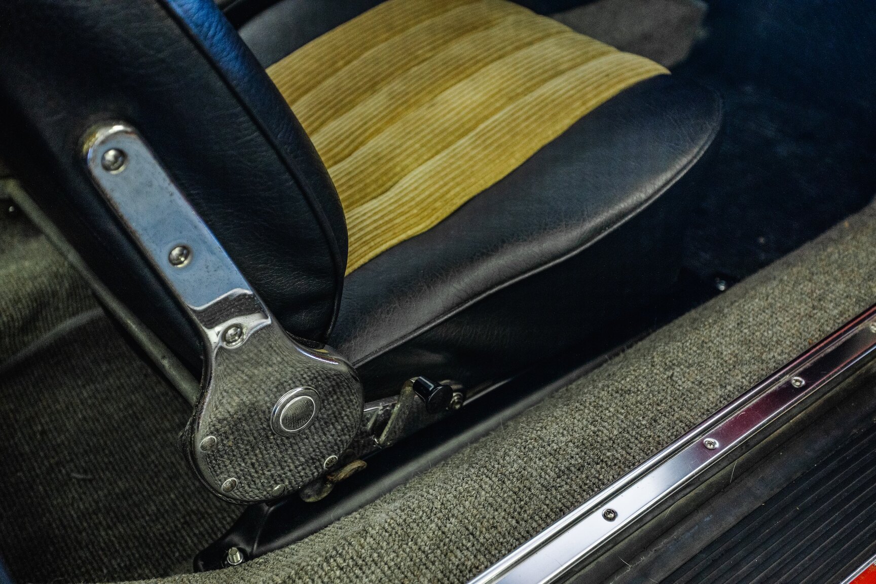 Interior image of 1962 Porsche 356 BT6 "Notchback"