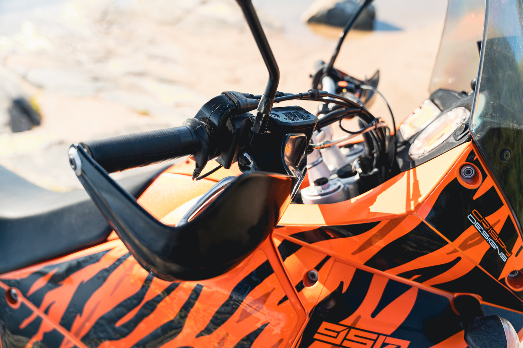 Exteriörbild på 2003 KTM 950 Adventure S