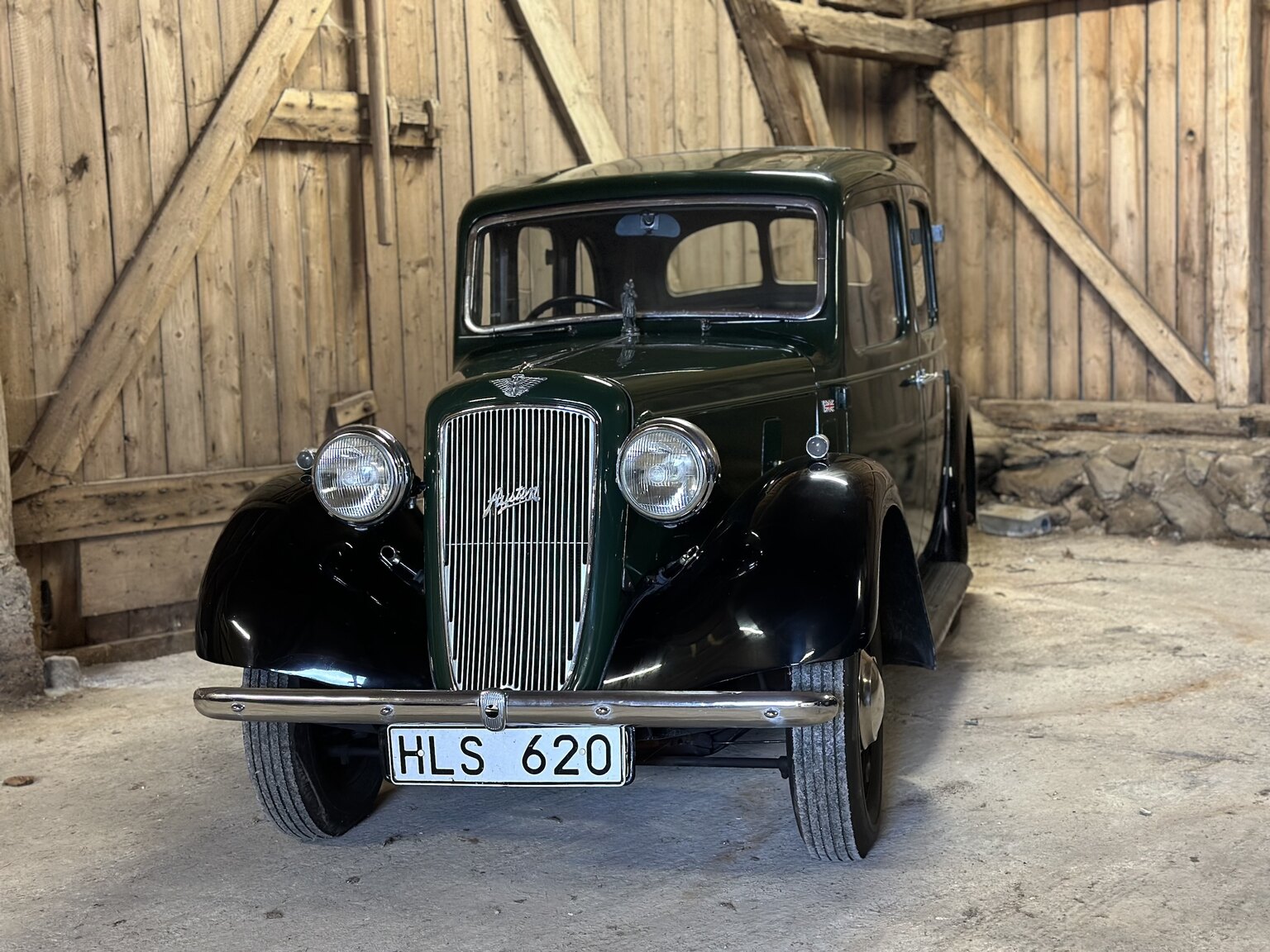 Exteriörbild på 1938 Austin 10 1.1 Cambridge