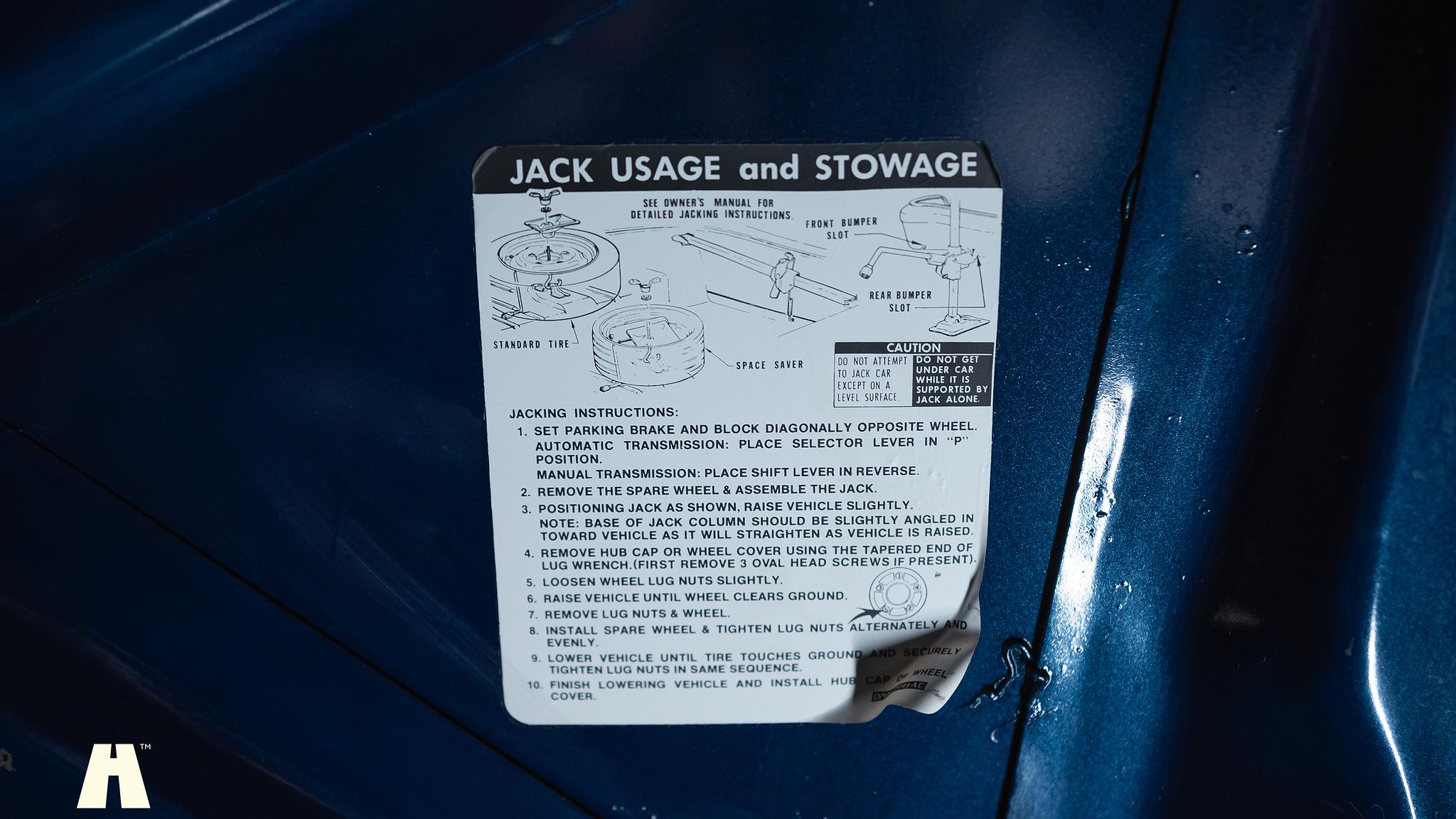 Interiörbild 1979 Lincoln Continental (78)