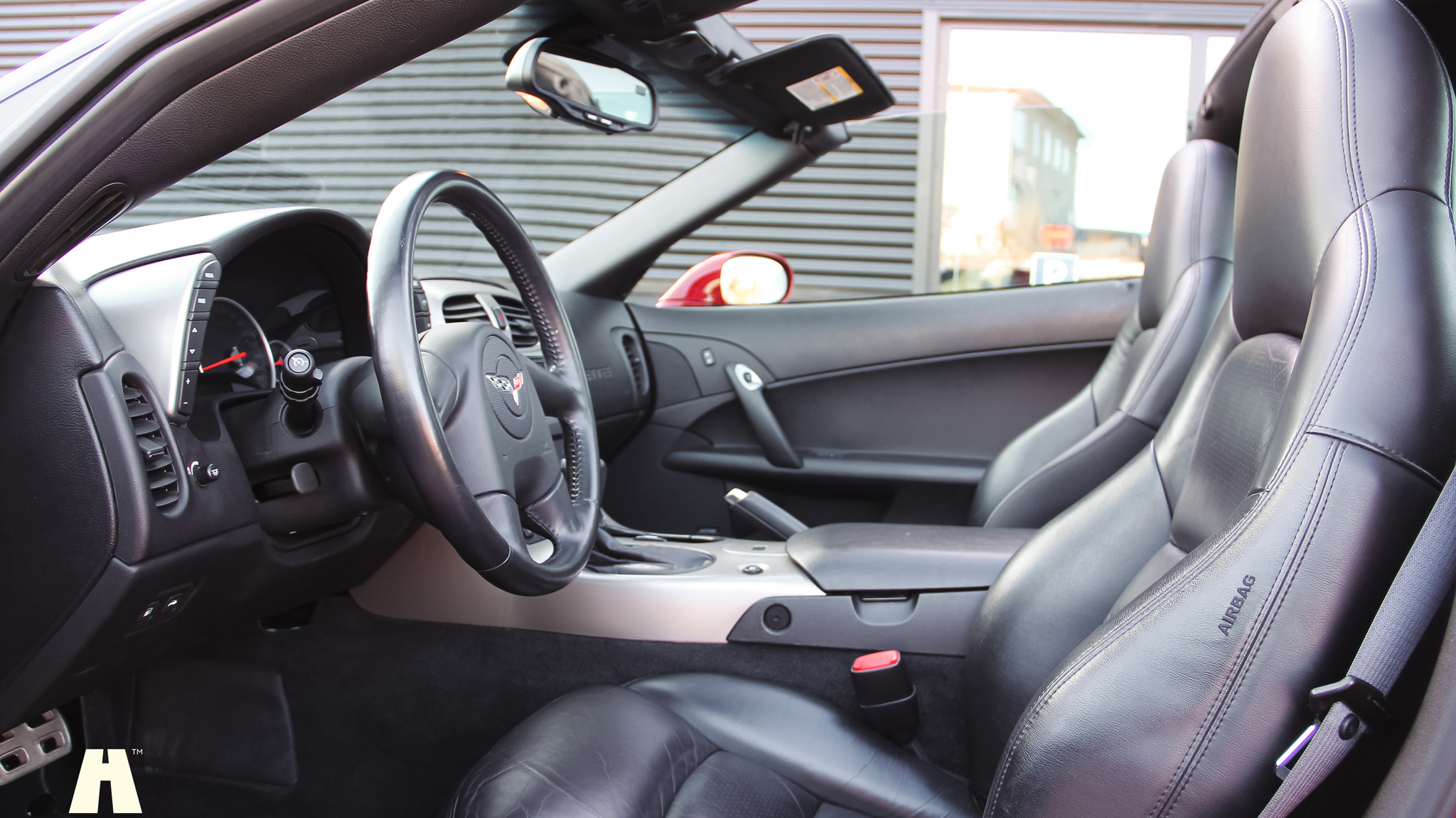 Interiörbild 2005 Corvette C6 Z51