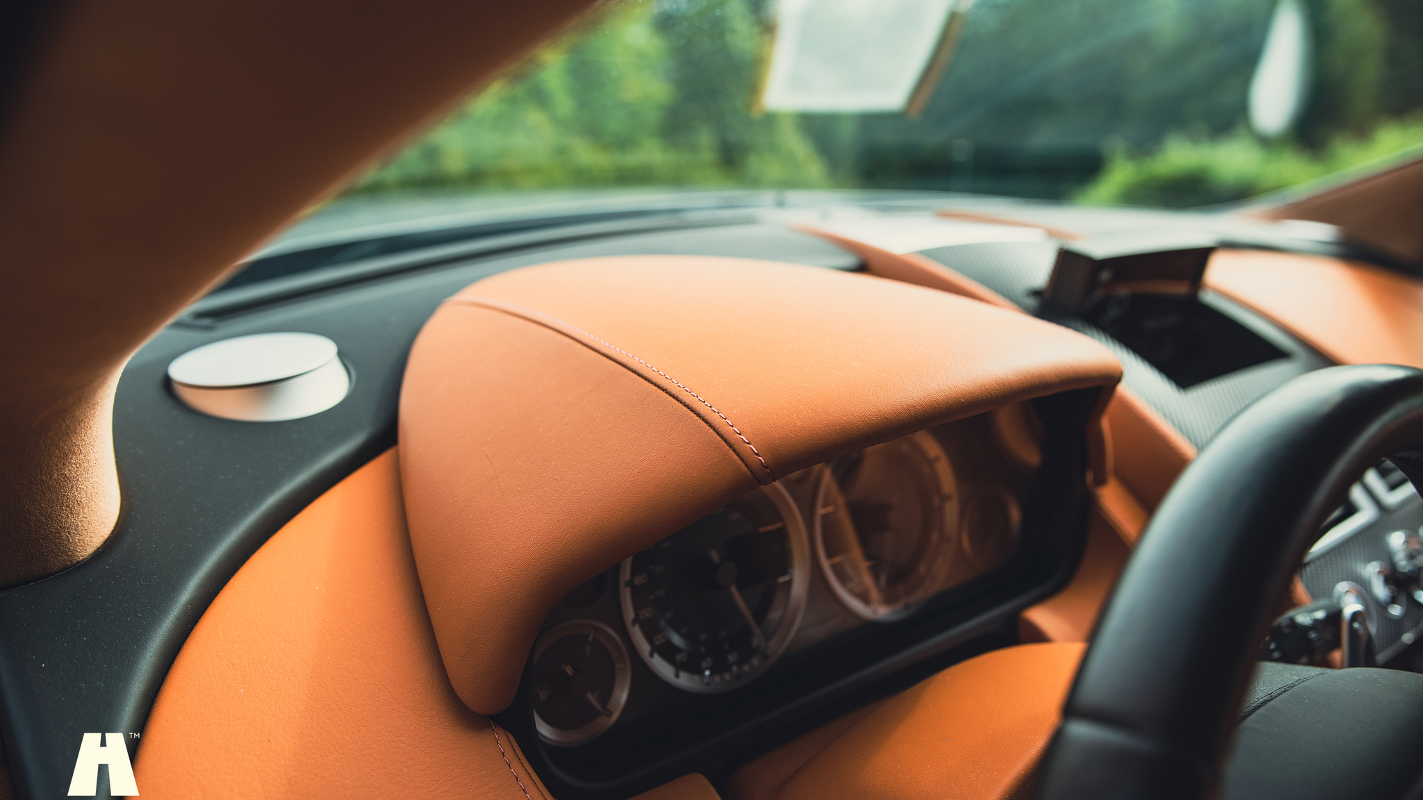 Interiörbild 2014 Aston Martin Rapide S