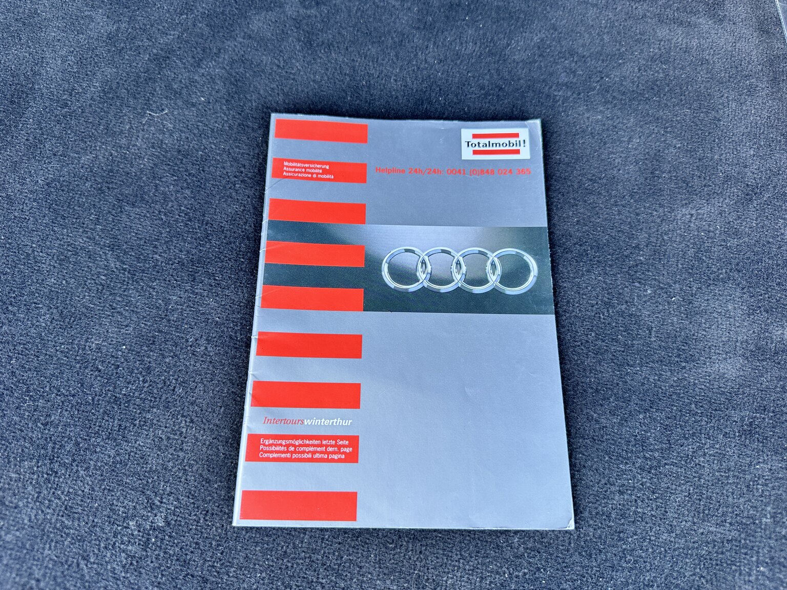 Documentation for 2003  Audi RS6 C5