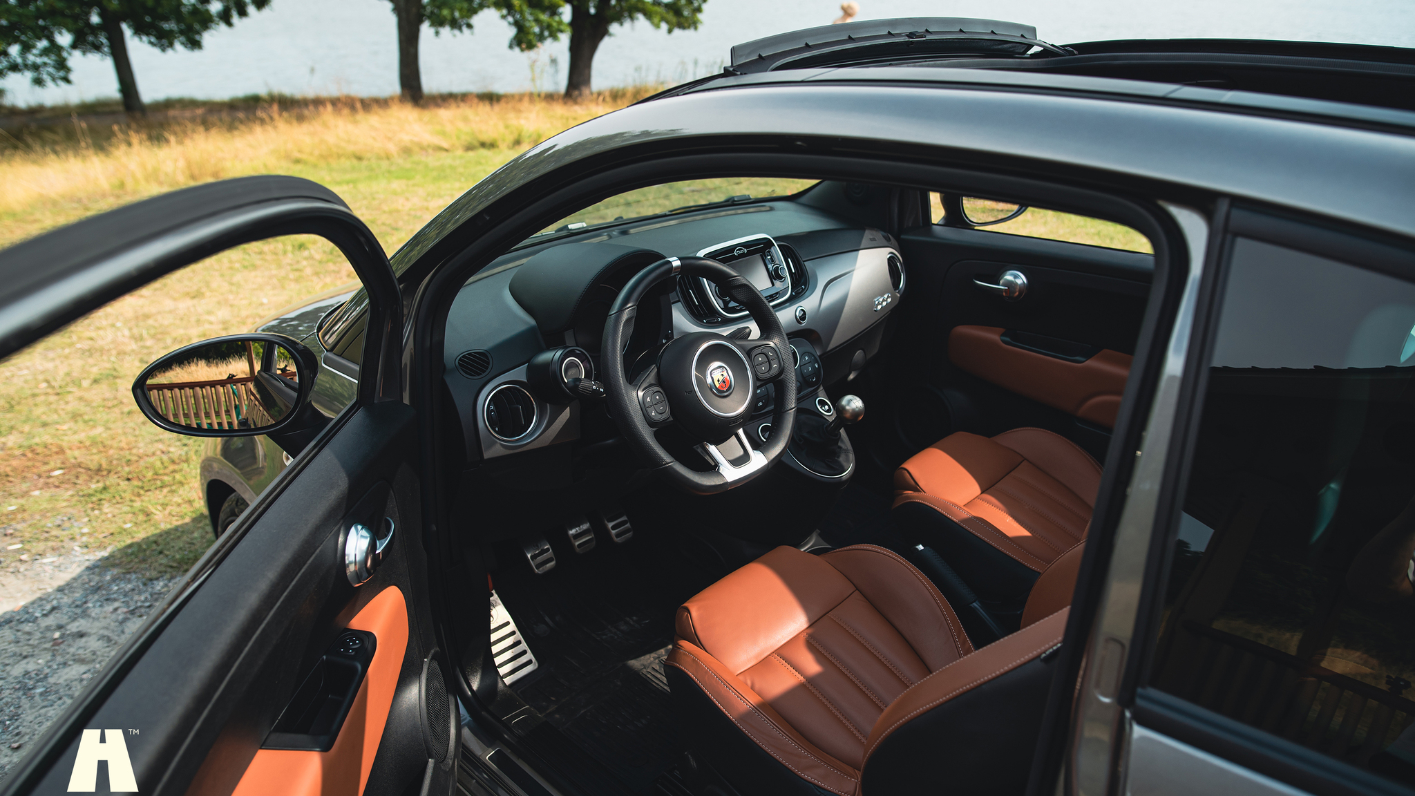 Interiörbild 2018 Abarth 595 Turismo CAB