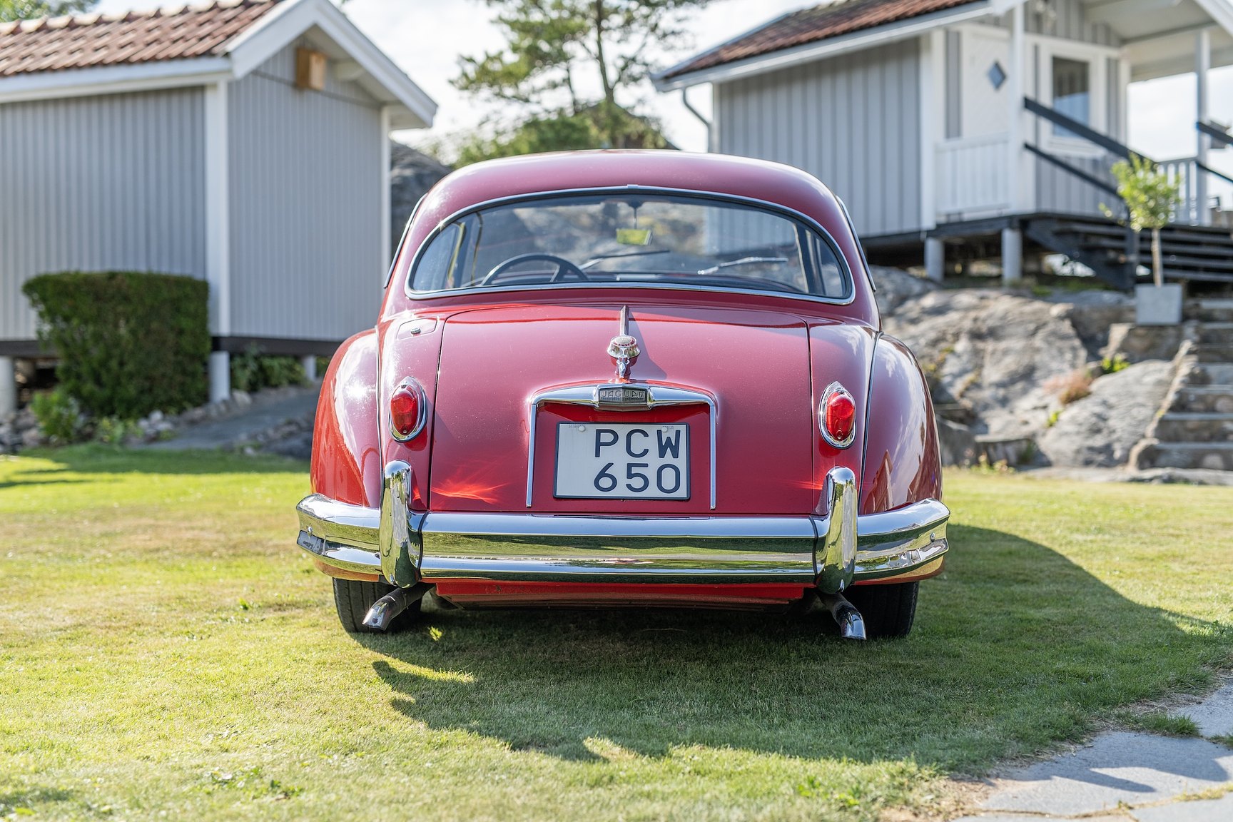 Exterior image of 1959 Jaguar XK 150
