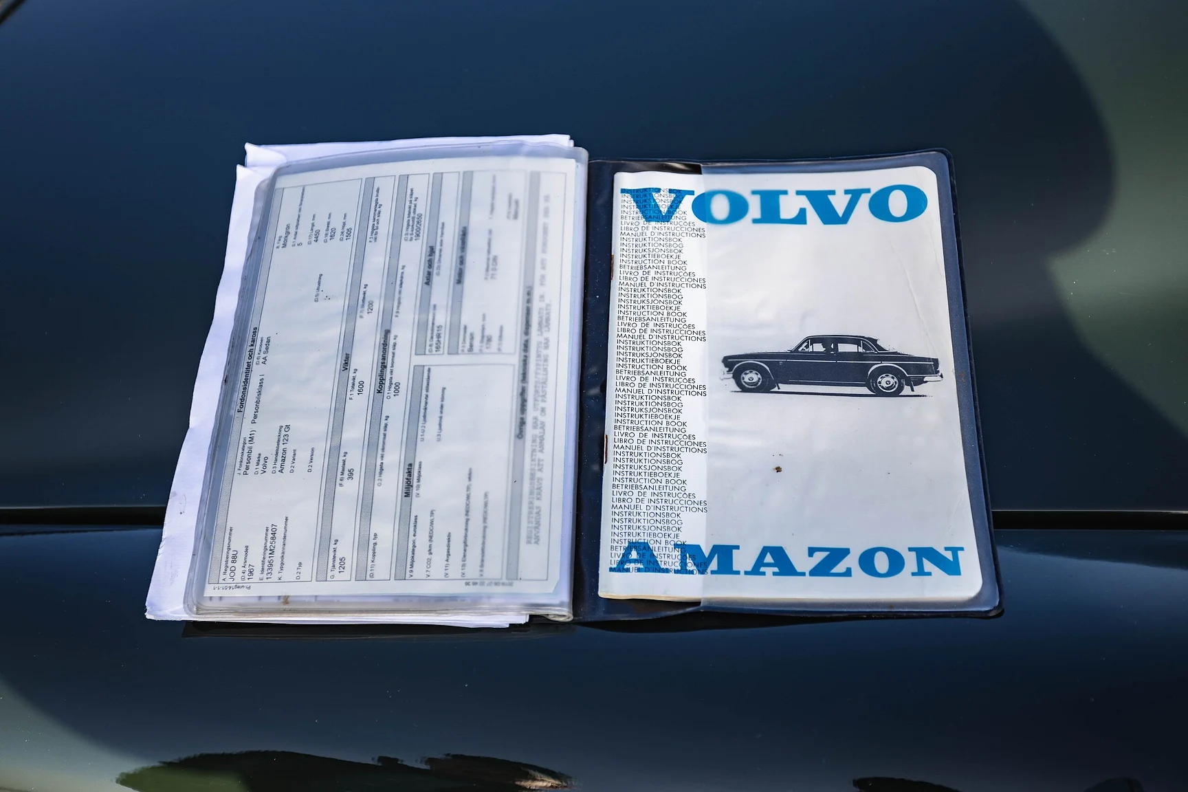 Dokumentation, 1967 Volvo Amazon 123 GT (1)