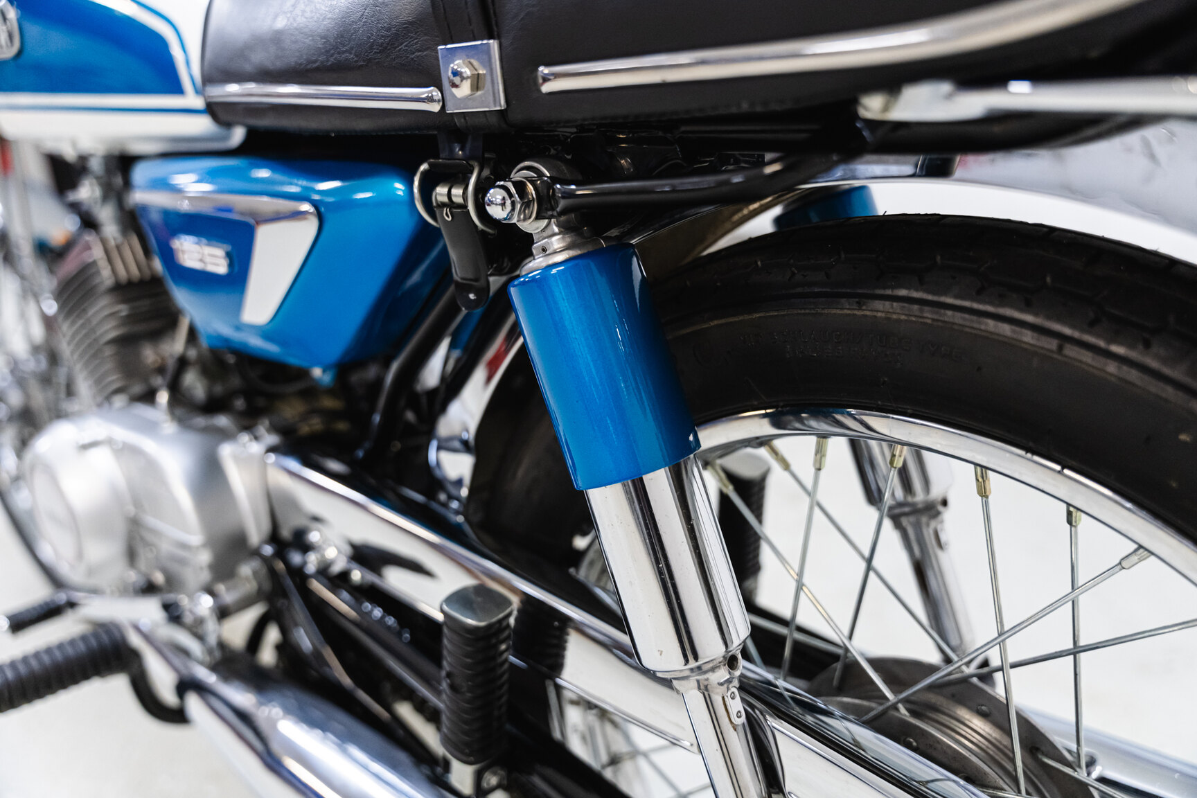 Image of 1972 Yamaha AS3 mechanics