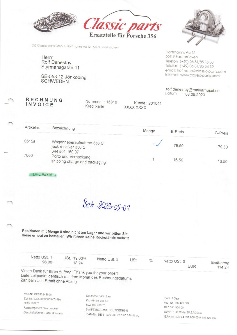 Dokumentation, 1964 Porsche 356 C (25)