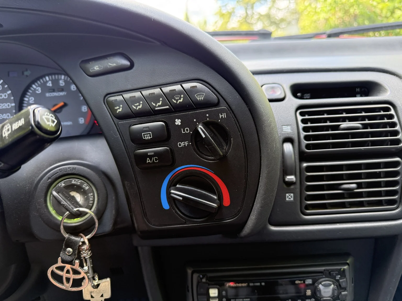 Interiörbild 1990 Toyota Celica (17)