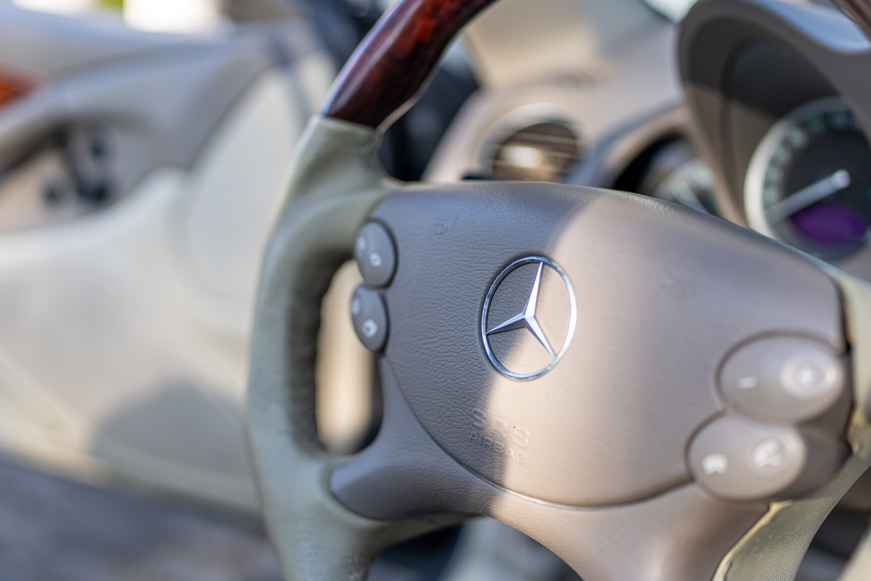 Interiörbild 2002 Mercedes-Benz SL 500