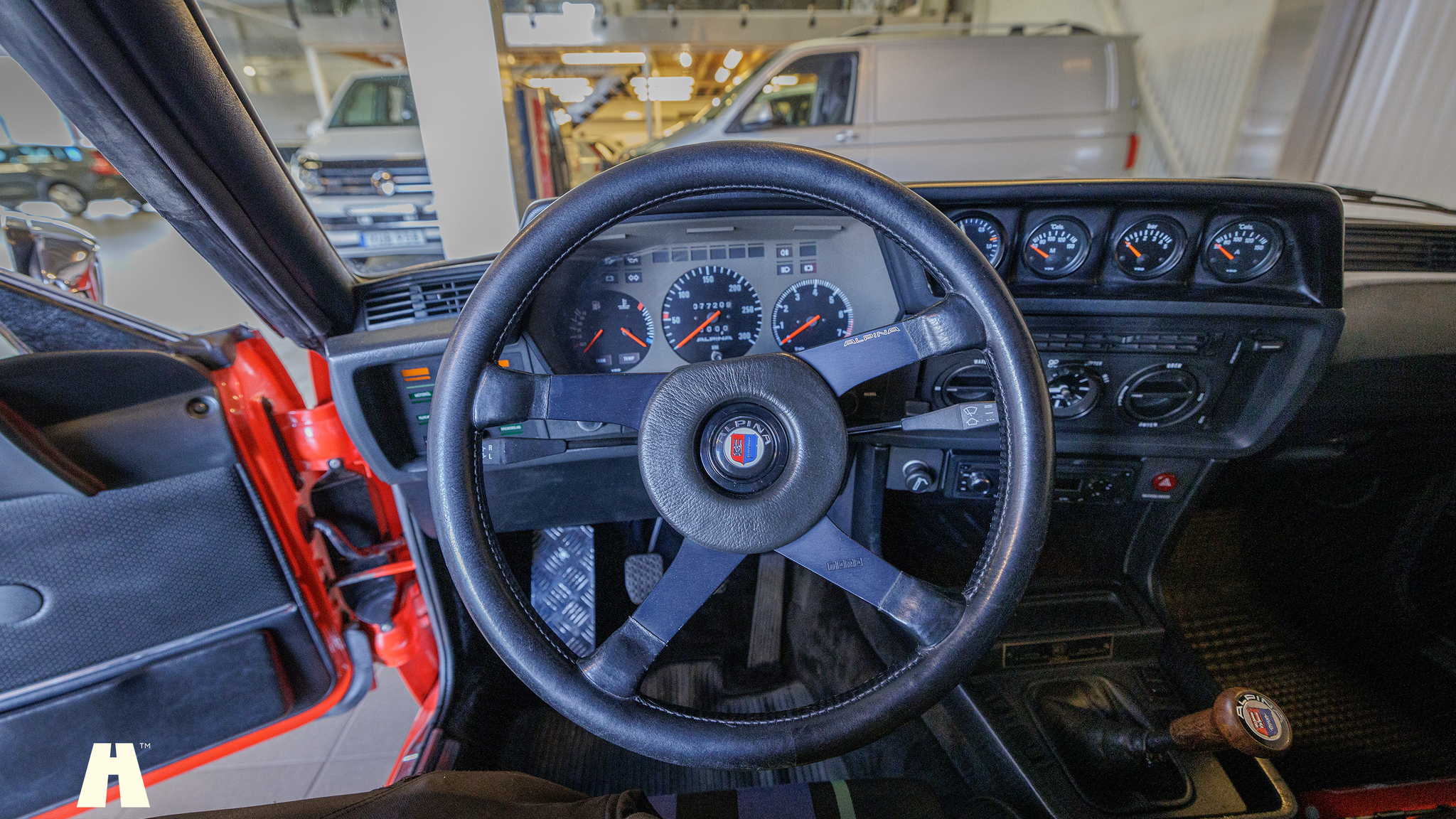 Interiörbild 1979 Alpina B7 Turbo
