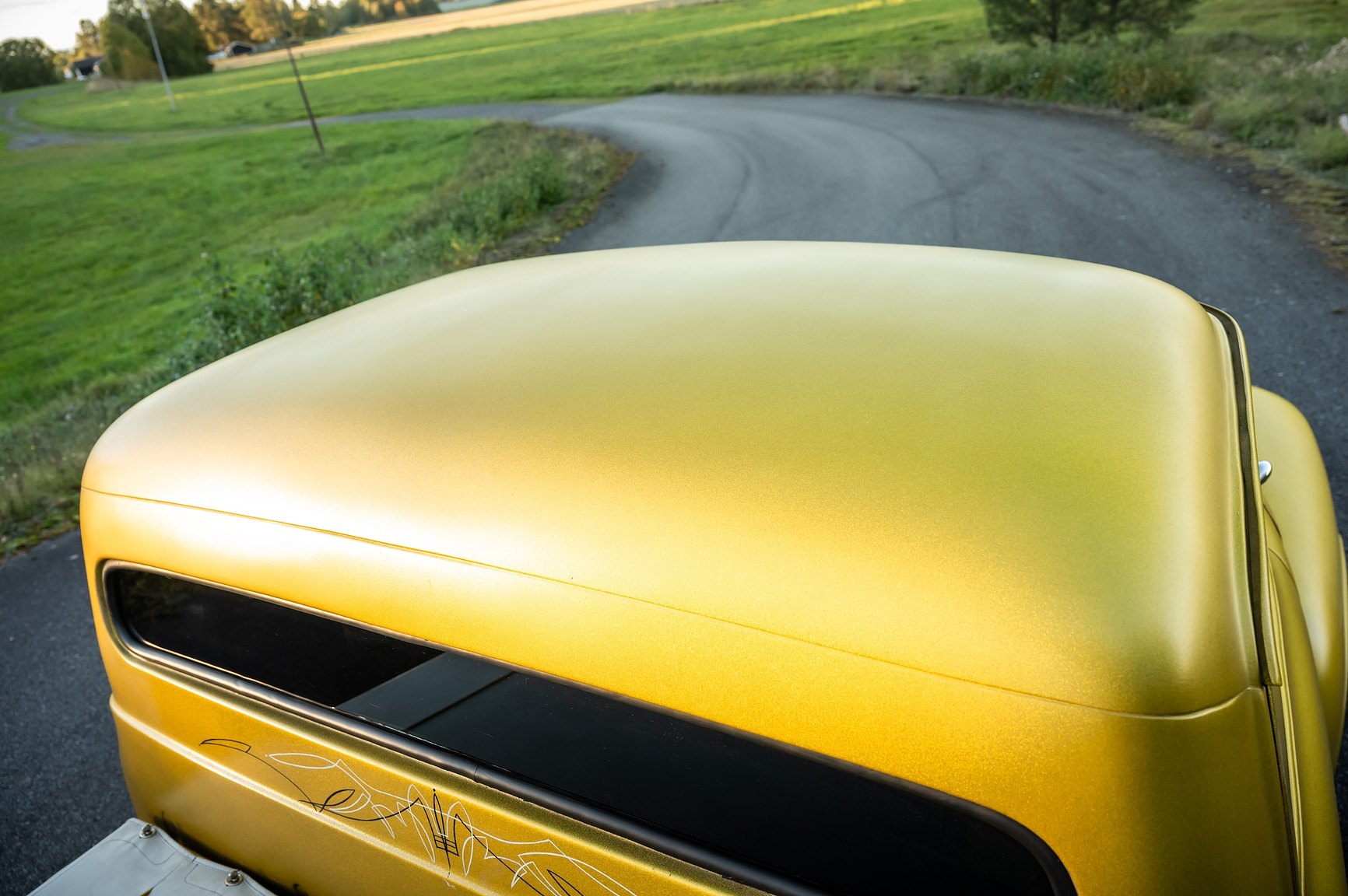 Exteriörbild på 1955 Ford F-100 Kustom