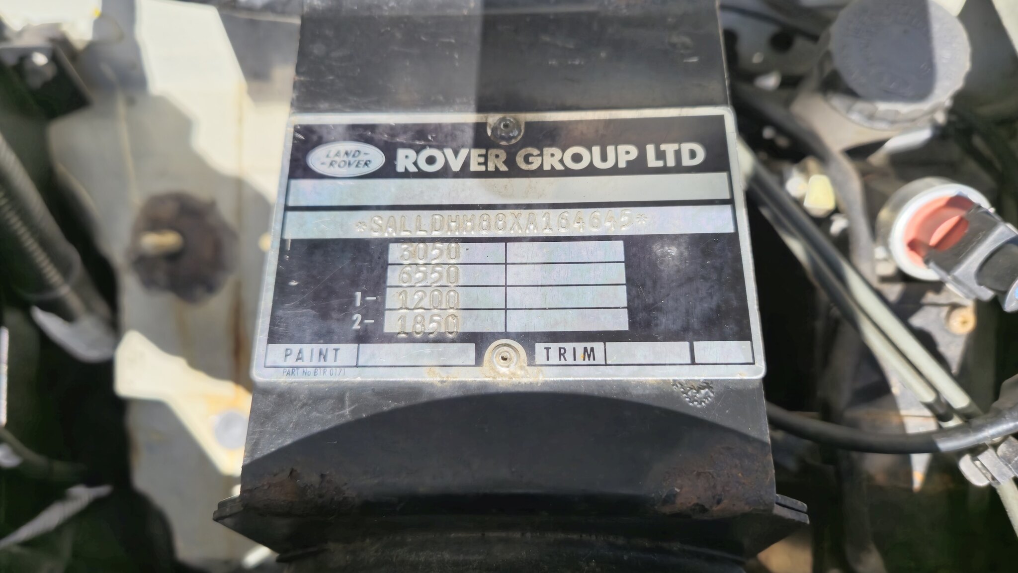 Image of 1999 Land Rover Defender Single Cab Pickup mechanics