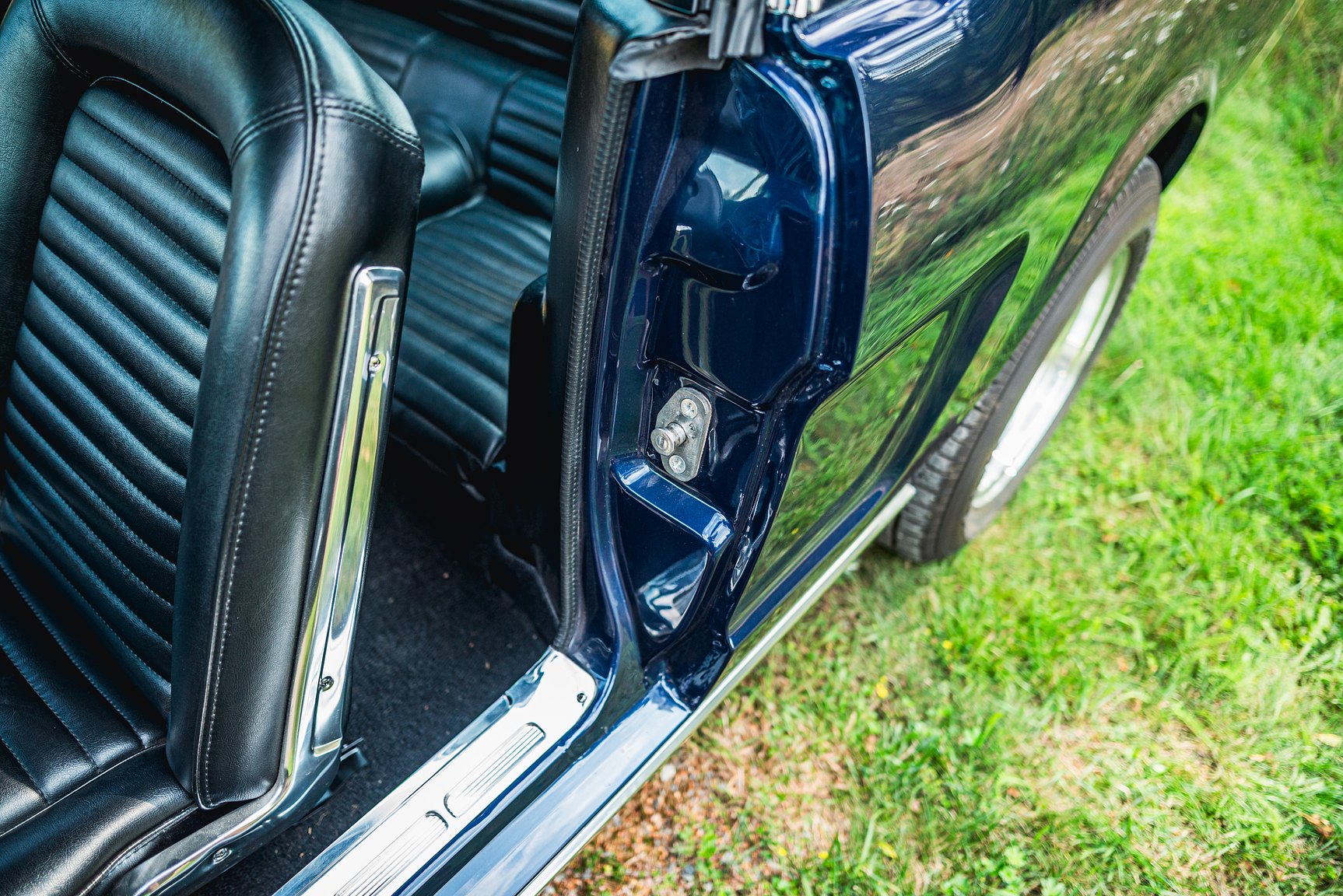 Innenraumfoto von 1965 Ford Mustang Fastback