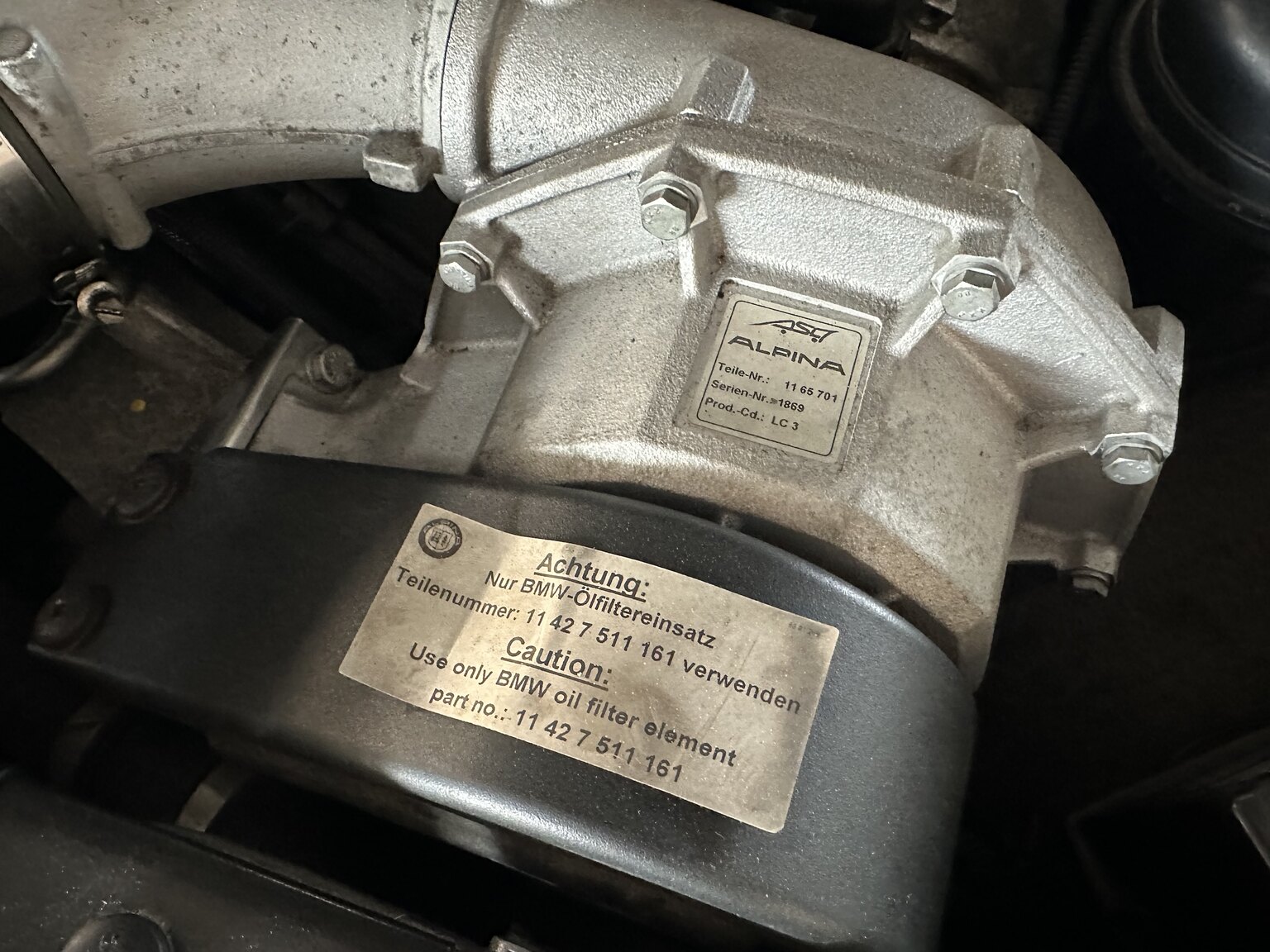 Image of 2006 ALPINA B5 Touring mechanics