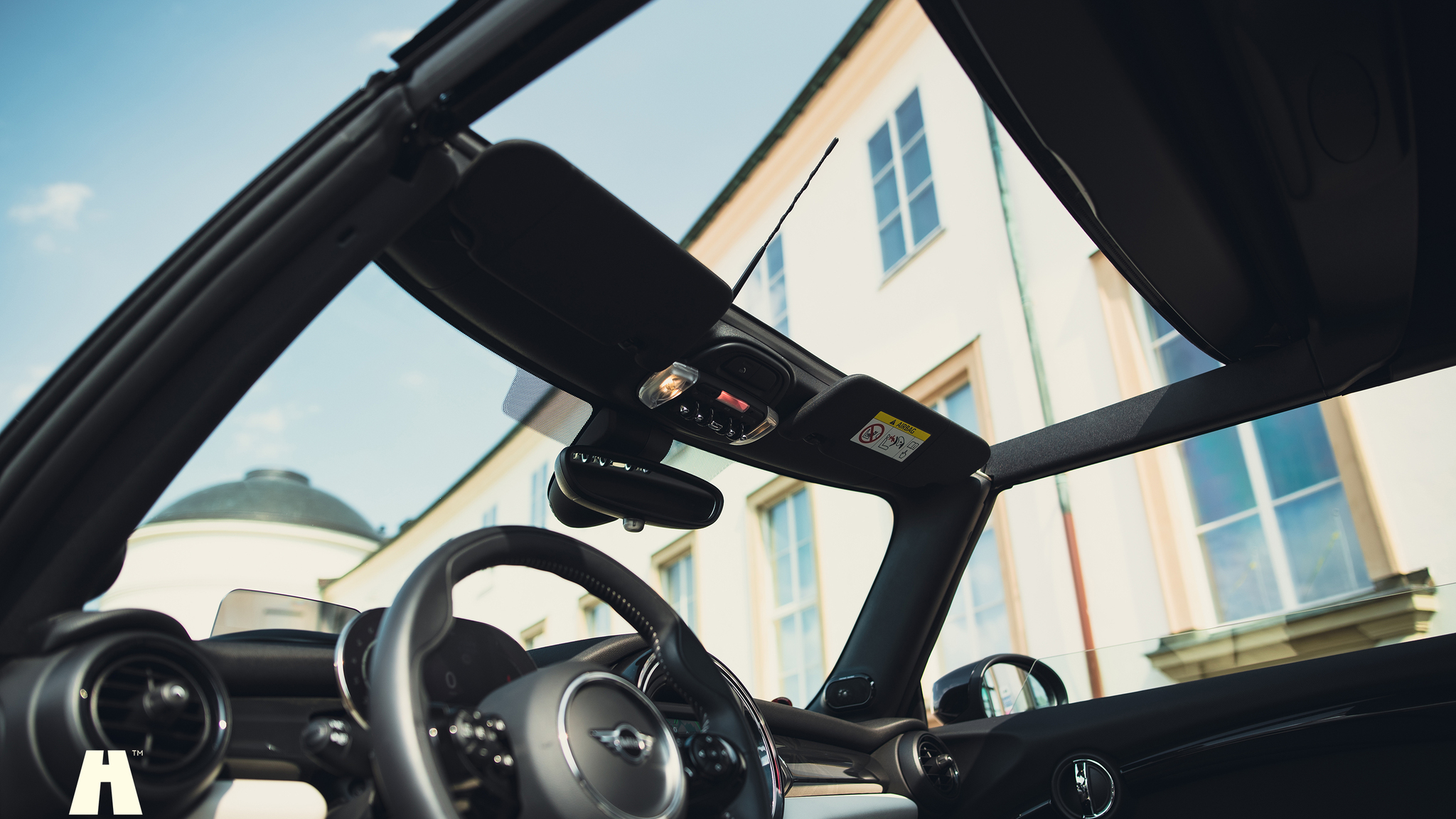 Interiörbild 2021 Mini John Cooper Works Cabriolet  (12)