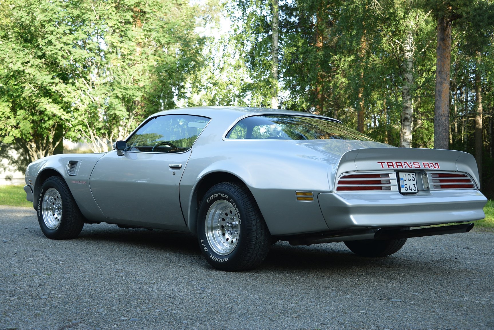 Exteriörbild på 1976 Pontiac Firebird Trans Am