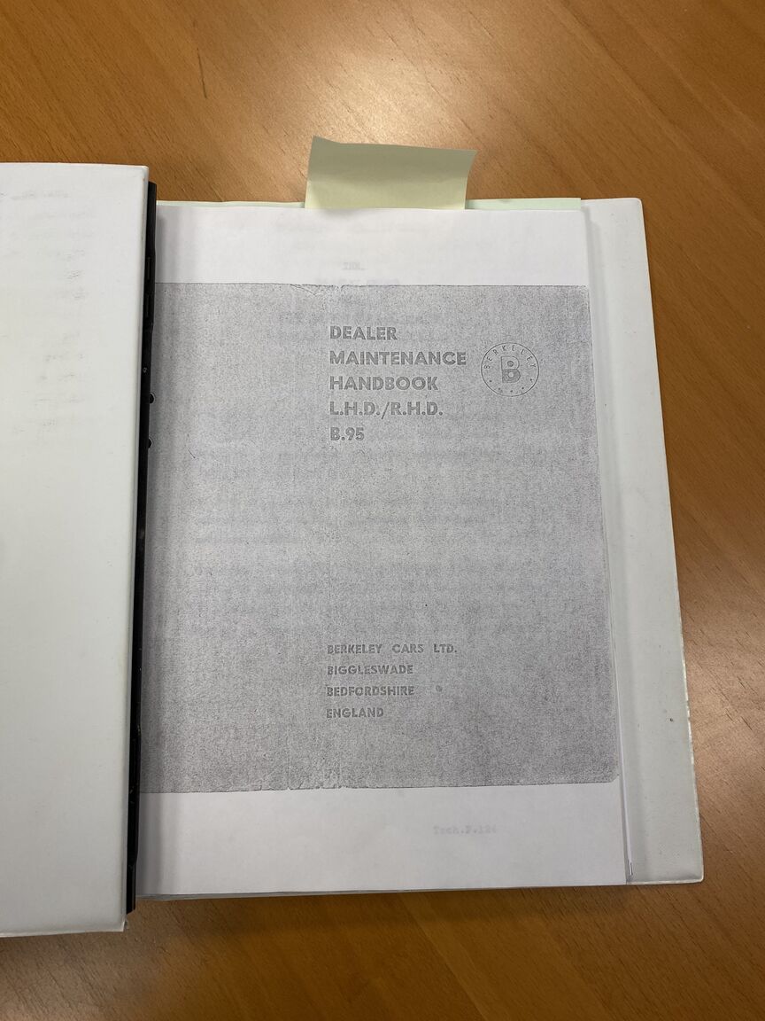Dokumentation för 1960 Berkeley B95 (30)
