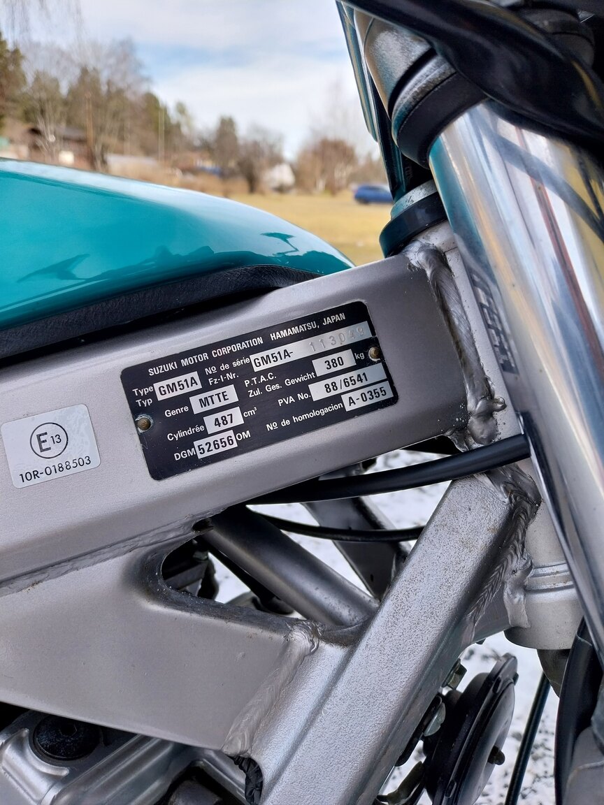 1991 SUZUKI GS500E Sport/Touring, Mekanik