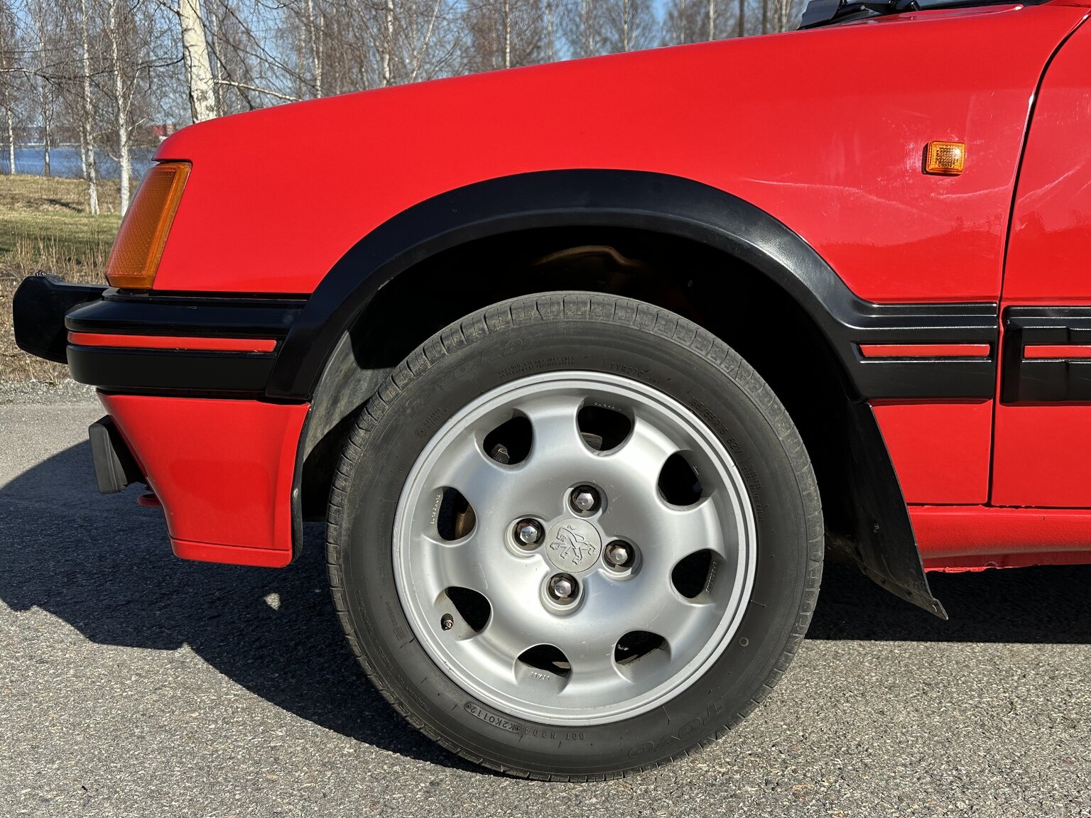 Exterior image of 1989 Peugeot 205 GTI