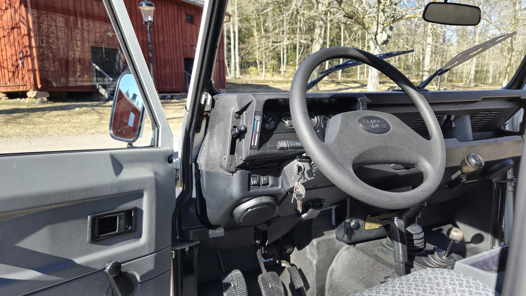 Interiörbild 1999 Land Rover Defender Single Cab Pickup