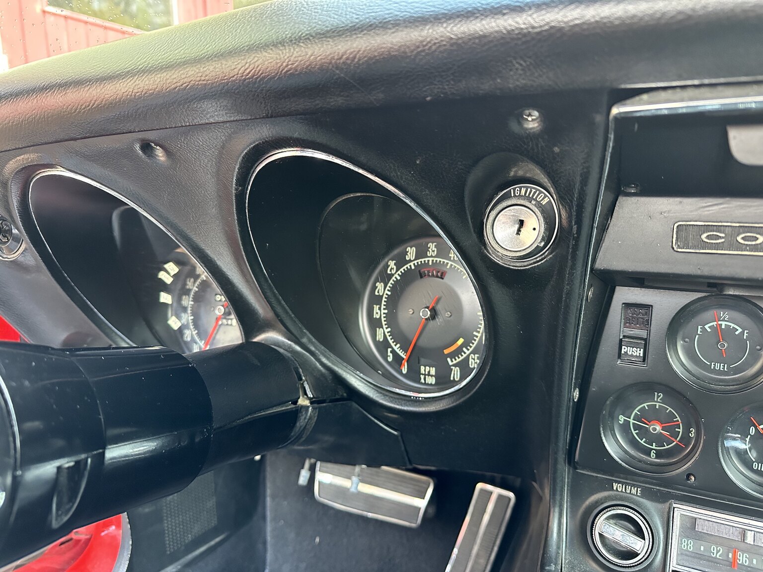 Interiörbild 1968 Chevrolet Corvette 427ci / 435hp (14)